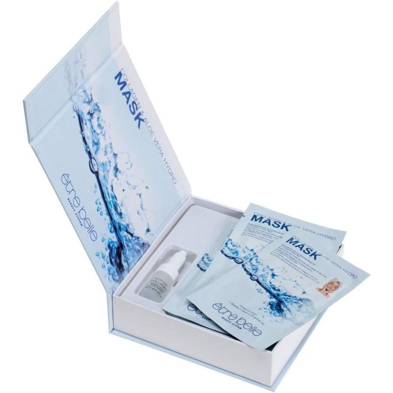 Etre Belle - Collagen & Aloe Vera Hydro Mask 10pcs + 1 Collagen Ampoule 7ml