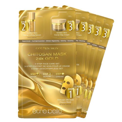 Etre Belle - Golden Skin Hydro Gel Mask Facial Set 5pcs.