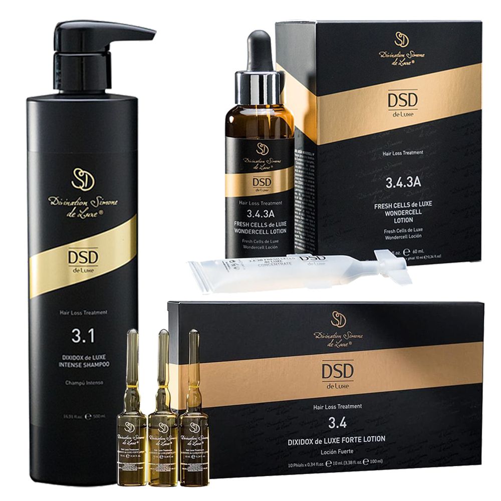 DSD De Luxe -  Anti-Hair Loss & Hair Growth Set