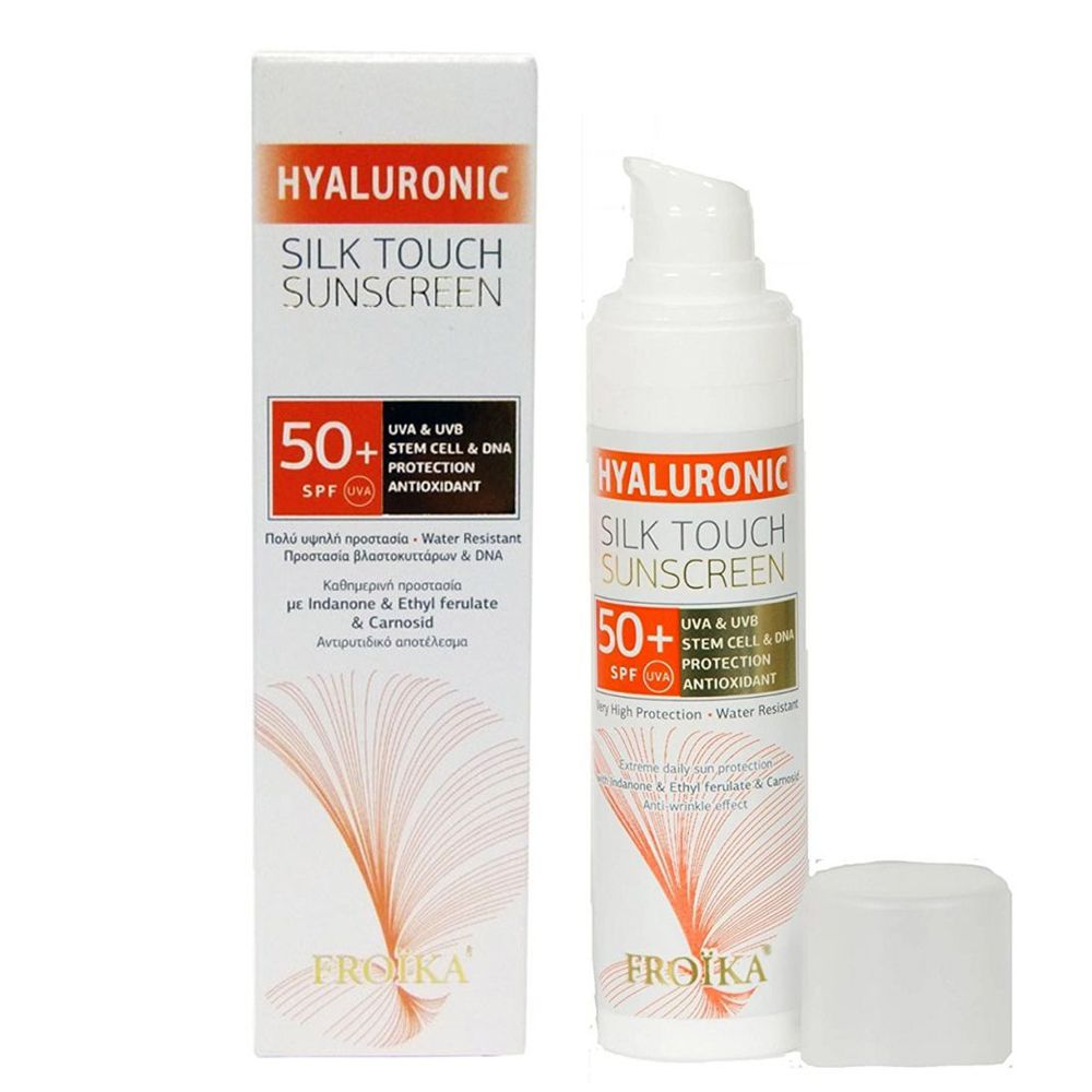 Froika Hyaluronic Silk Touch Sunscreen Cream SPF50+ 40ml