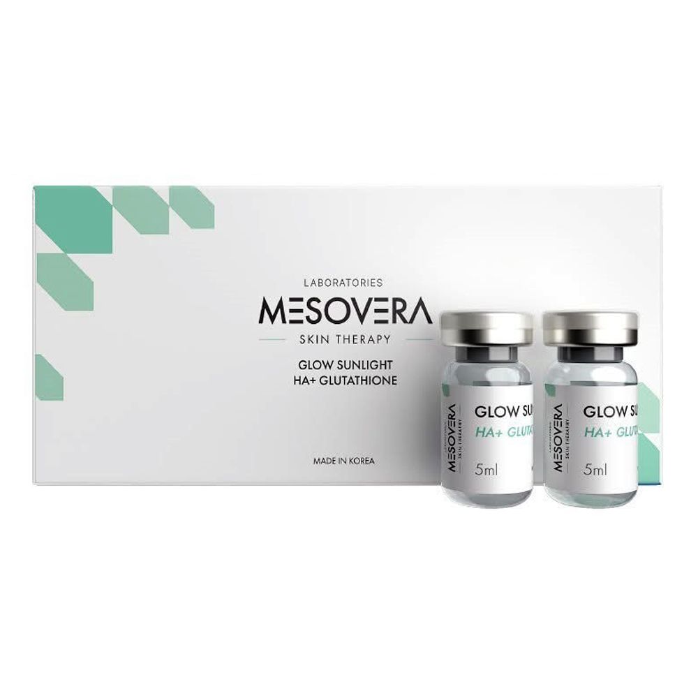 Mesovera - Glow Sunlight  Skin Brightening Microneedling Solution 5x5ml
